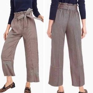 J. CREW Point Sur Relaxed Paperbag Striped Pants Size 10T